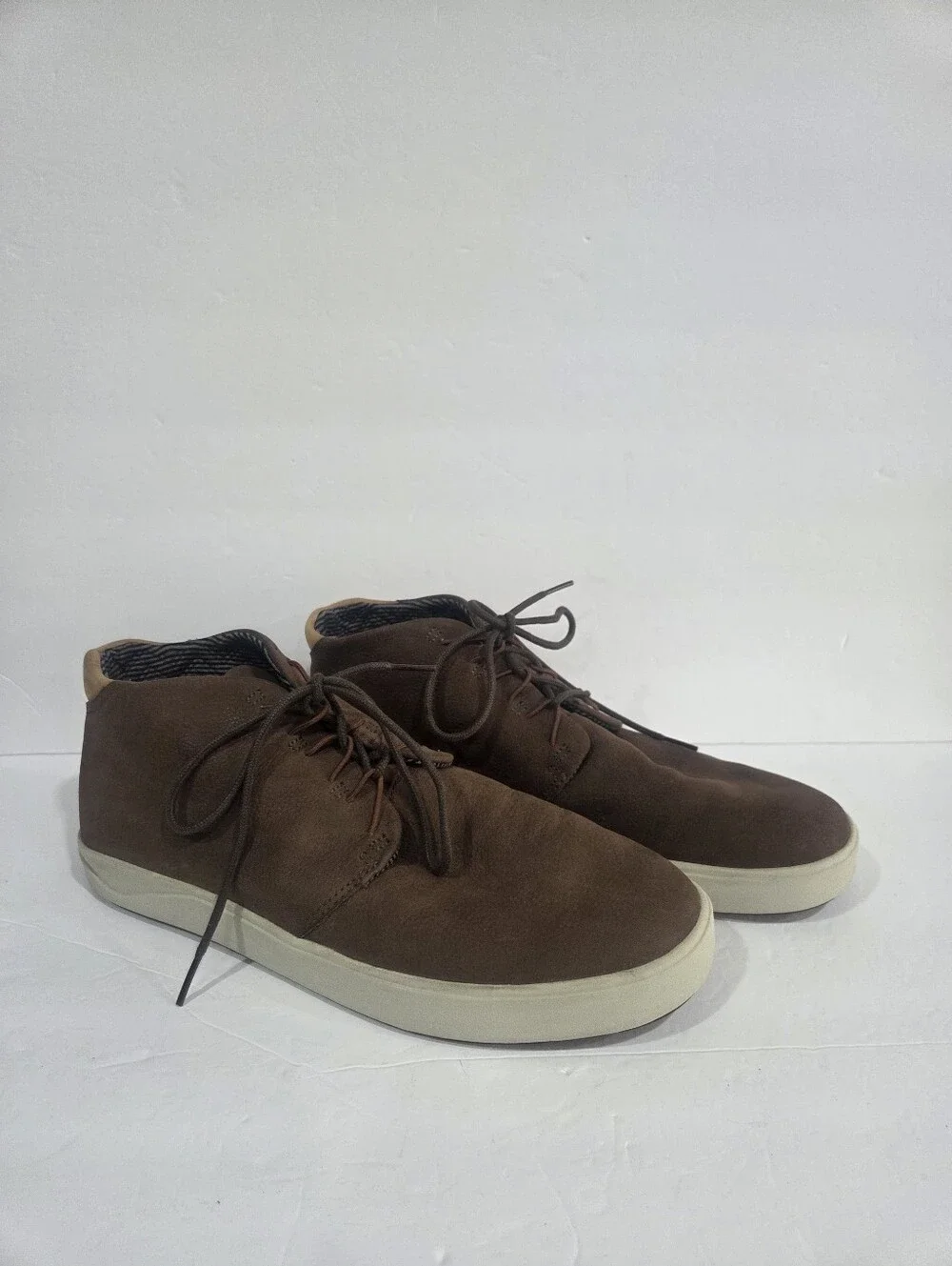 Olukai Men's Brown Casual Mid-Top Chukka Boots Sz.13 M